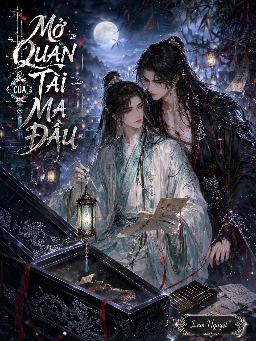 Bìa truyện MỞ QUAN TÀI CỦA MA ĐẦU